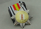 2 тона покрывая медали тесемки для воиск России, сплава цинка 3D с мягкой эмалью